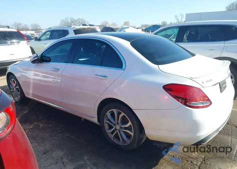 2016 Mercedes-Benz C 300 4Matic from USA, damaged, VIN 55SWF4KB3GU164576